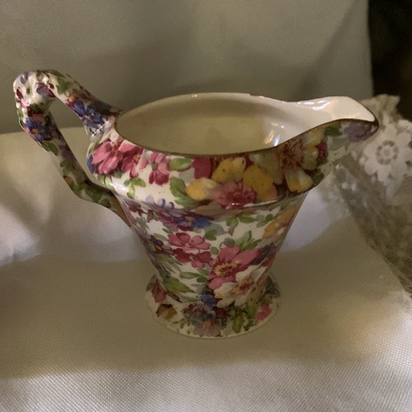 Vintage Old Mark James Kent Du Barry Creamer and Sugar England - Picture 6 of 6